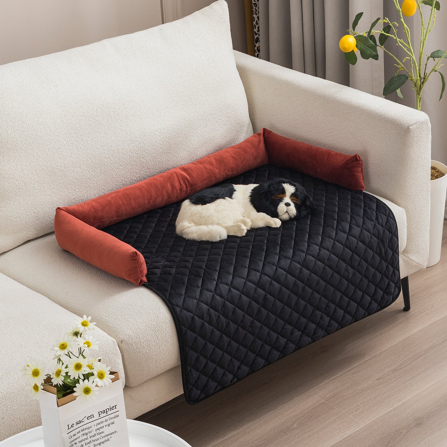 Plush Pillow Sofa Pet Bed