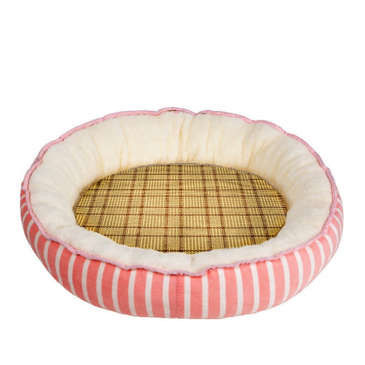 Pet Bed With Removable Mats