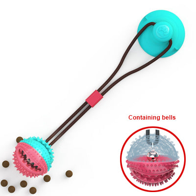 Silicon Suction Cup Tug Interactive Play Ball Toy