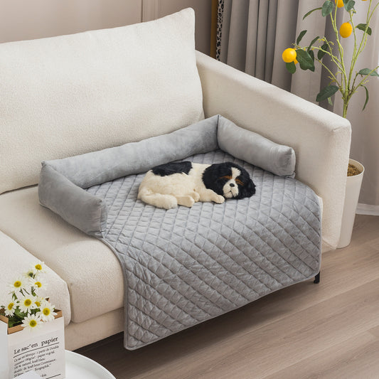 Plush Pillow Sofa Pet Bed