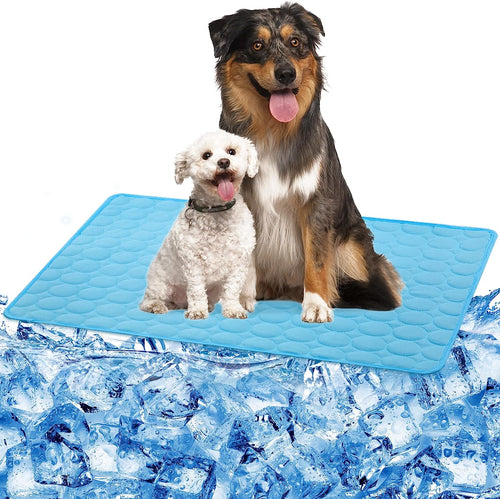 Dog Cooling Mat Self Cooling Blanket, Washable Pet Cooling Mat, 28X22Inch/70X55Cm