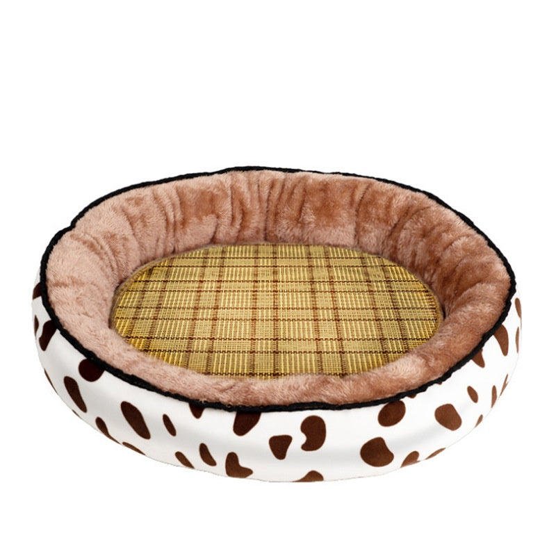 Pet Bed With Removable Mats