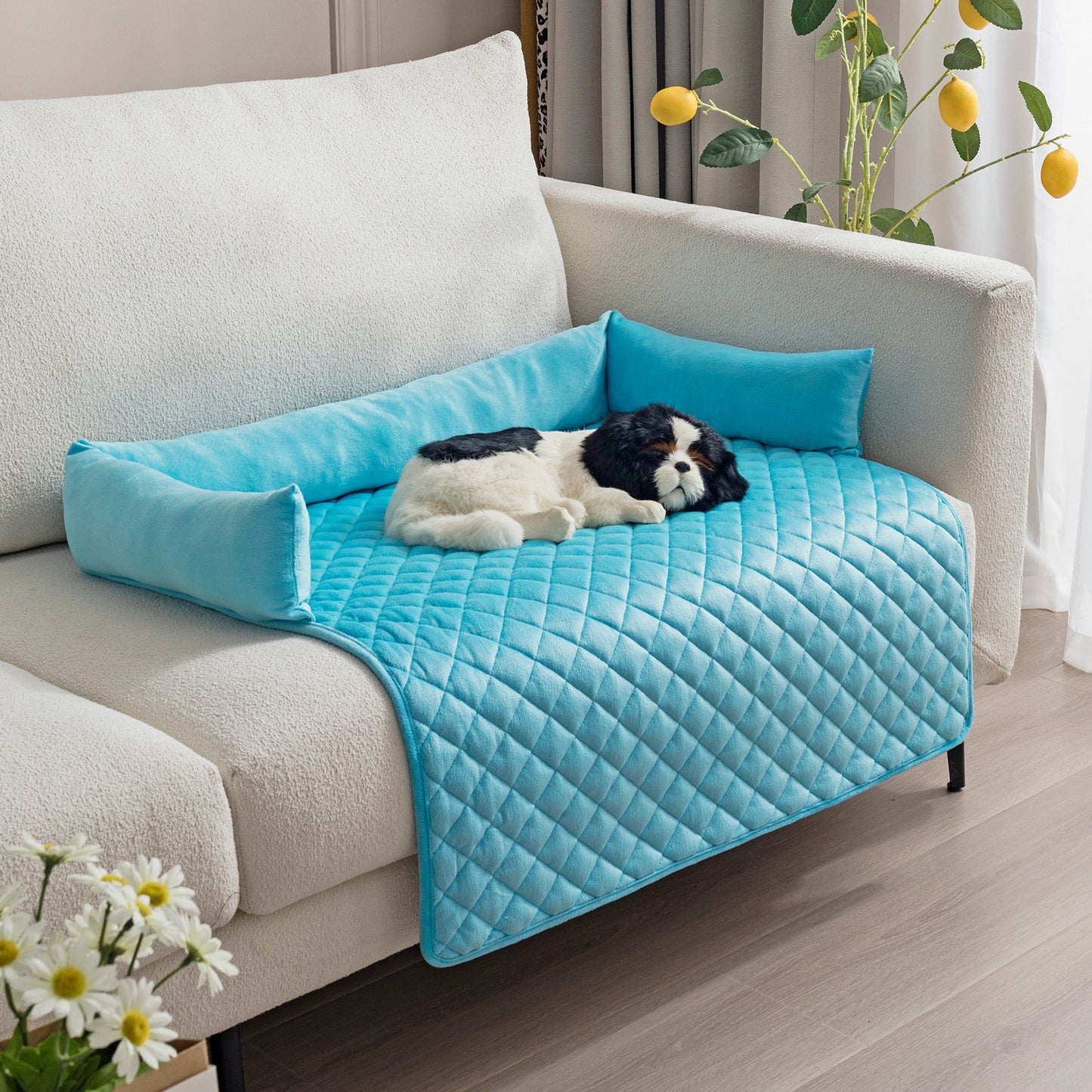 Plush Pillow Sofa Pet Bed