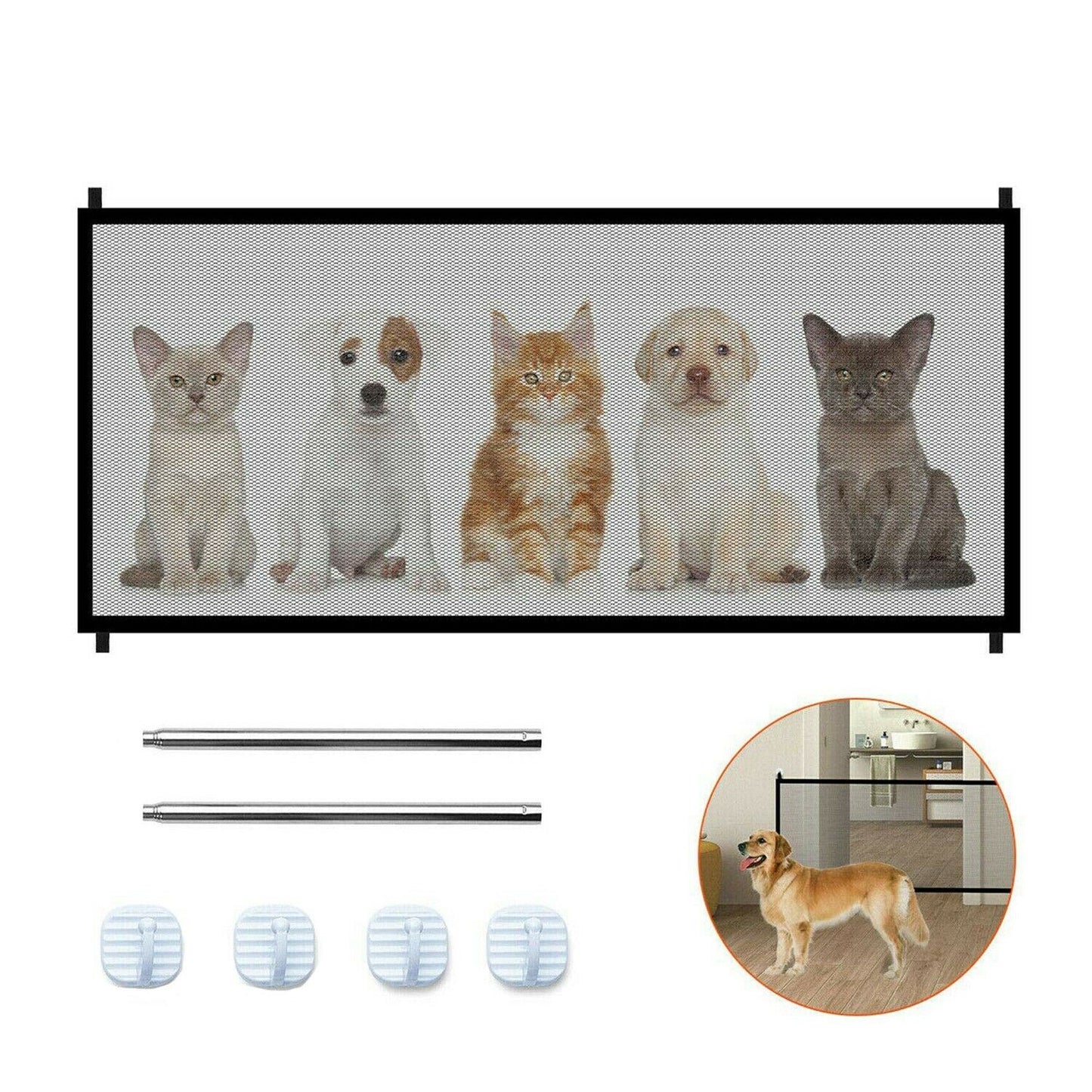 Magic Mesh Pet Security Gate