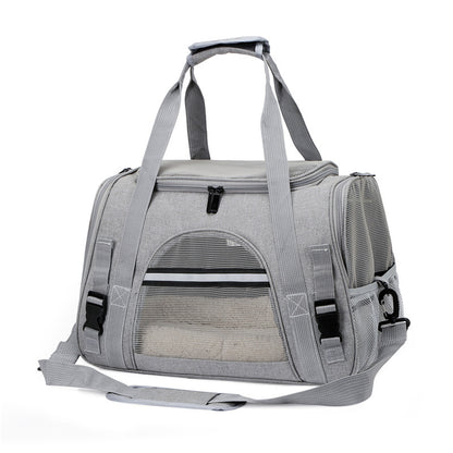 Pet Carrier Breathable Airline Approved Transport Carrying For Small Cat & Dogs