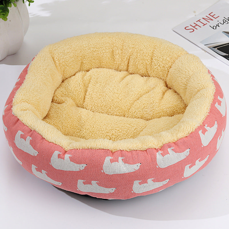 Sized Kennel New Cat Kennel Winter Warm Pet Mat Pet Supplies Cat Mat Dog Bed