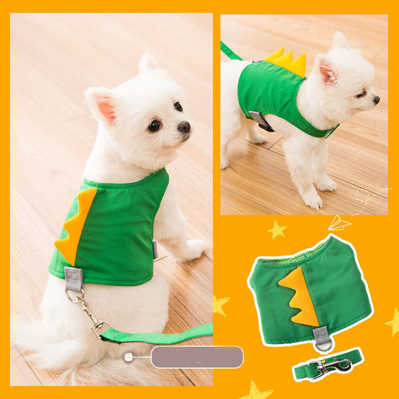 Stylish Dog Harness Leash Set