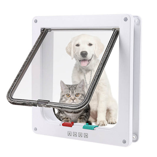 4 Way Lockable Pet Security Flap Door