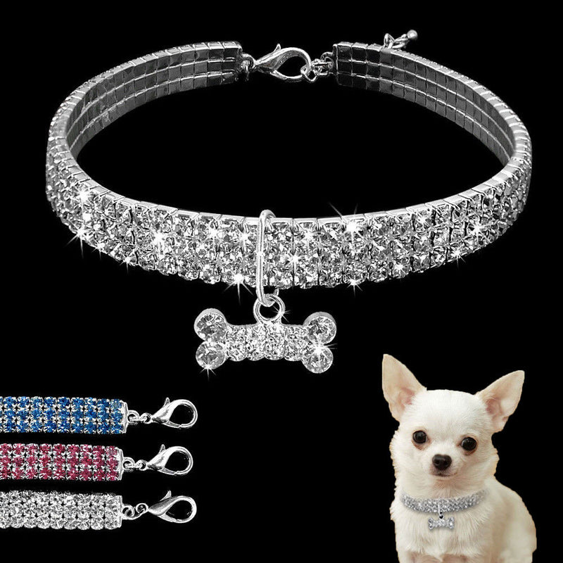 Bling Rhinestone Dog/Cat Collar