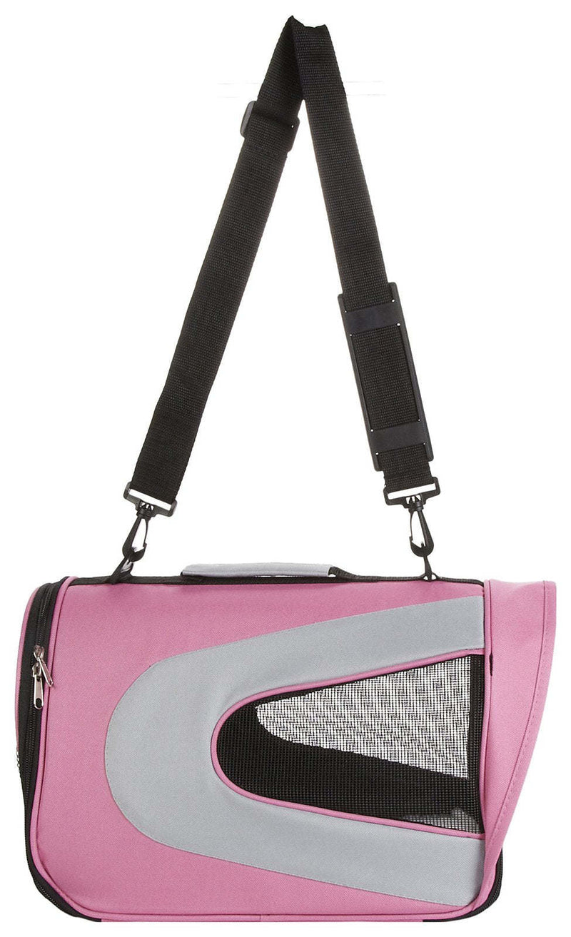 Airline Approved Folding Zippered Sporty Mesh Pet Carrier