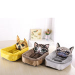 Fashion House Cartoon-Design Sofa Pet Bed