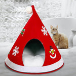 Christmas Tree Shape Pet Bed