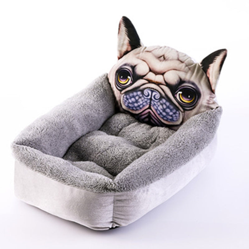 Fashion House Cartoon-Design Sofa Pet Bed