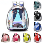 Transparent Space Pet Backpack