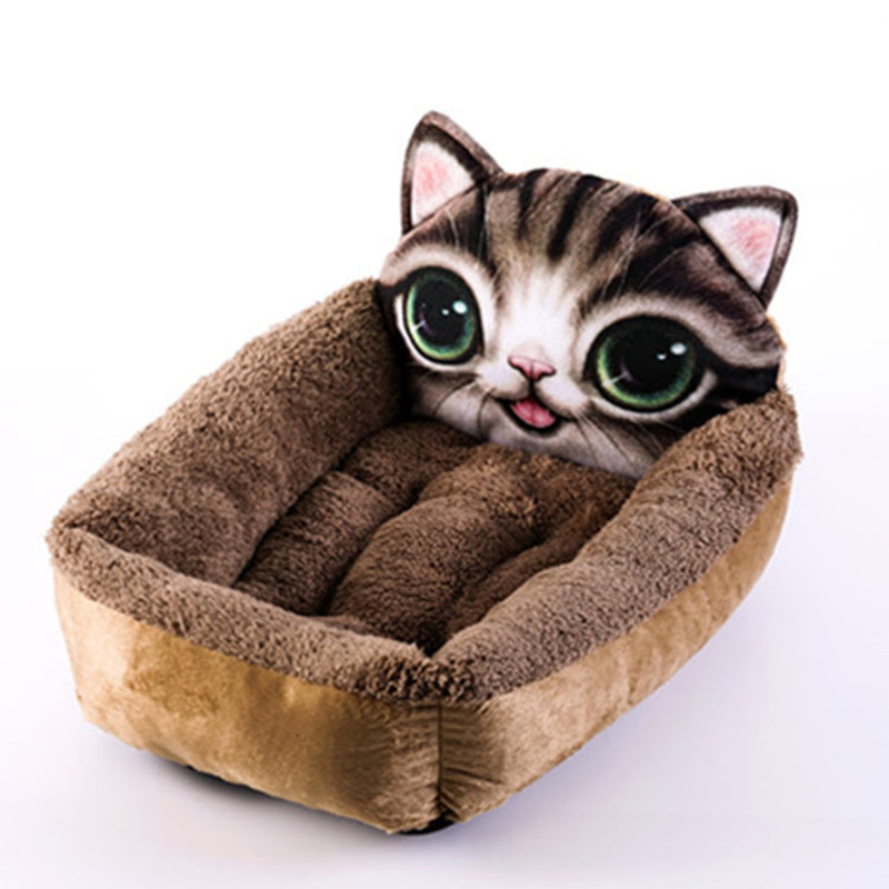 Fashion House Cartoon-Design Sofa Pet Bed