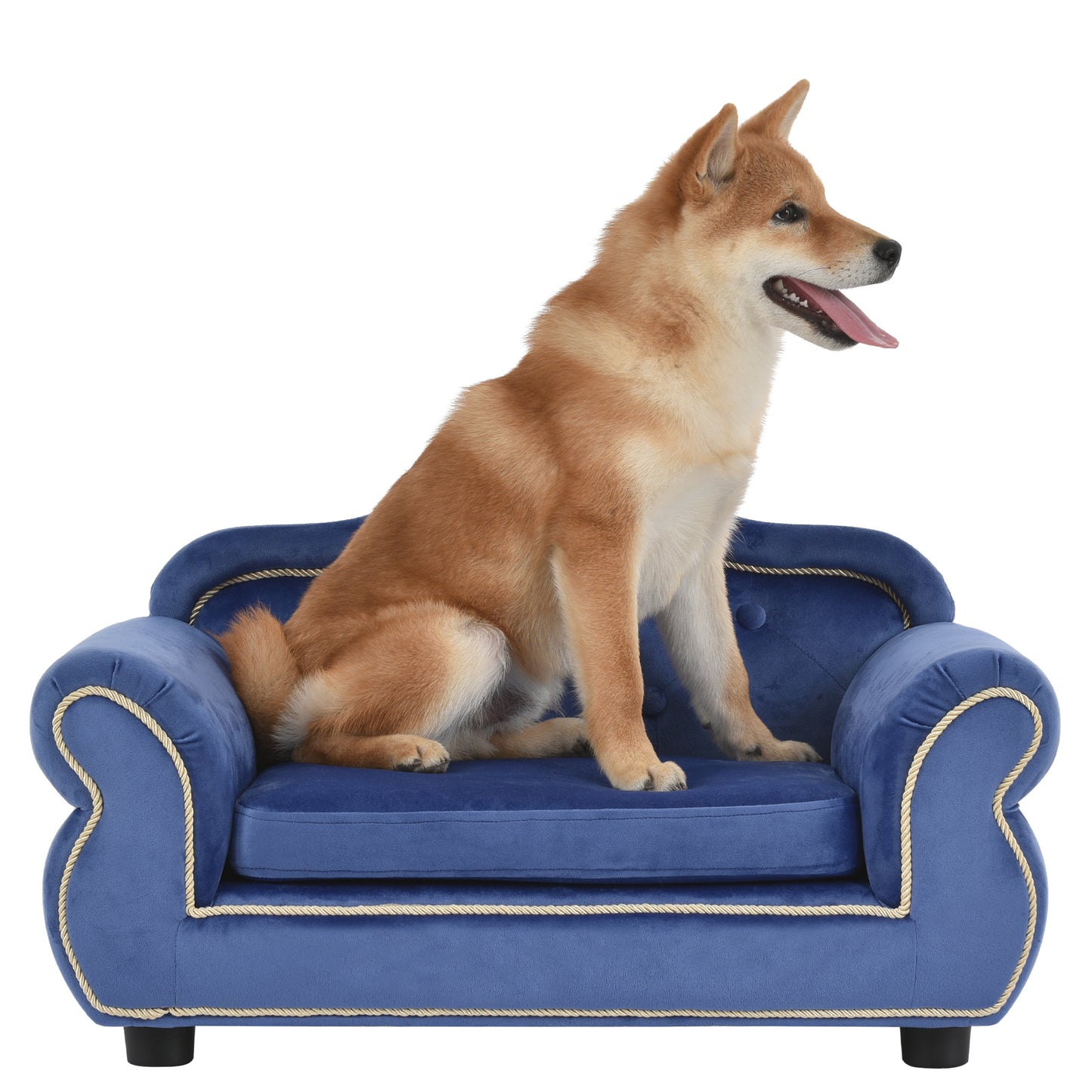 27" Pet Sofa With Cushion