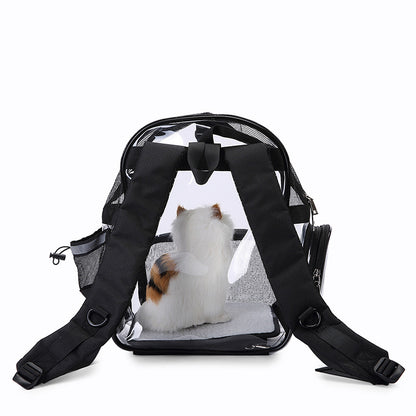 Transparent Pet Backpack Cat Backpack Carrier