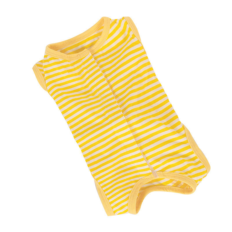 Striped Belly Pet Clothes