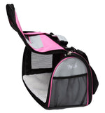 Airline Approved Folding Zippered Sporty Mesh Pet Carrier