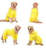 Waterproof Dog Raincoat  Four Legged