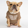 Round Collar T-shirt Teddy Pet Clothing