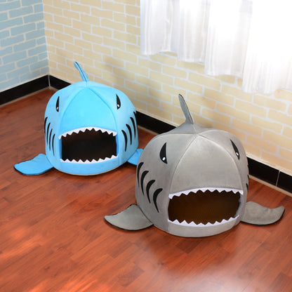 Shark Shape House Pet Beds