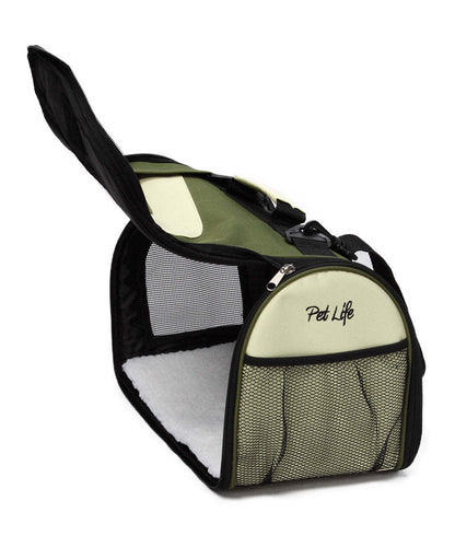 Zippered Sporty Mesh Pet Carrier