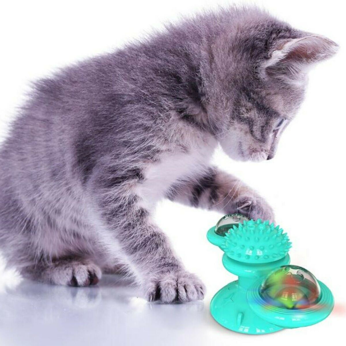 New Stylish Cat Toys For Kitten  Design Windmill And Fish