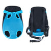 Denim Pet Dog Backpack Outdoor Travel Dog Cat