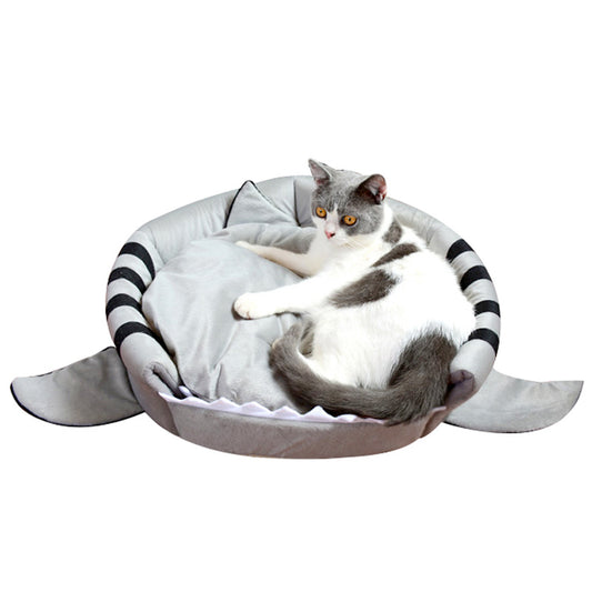 Shark Shape House Pet Beds