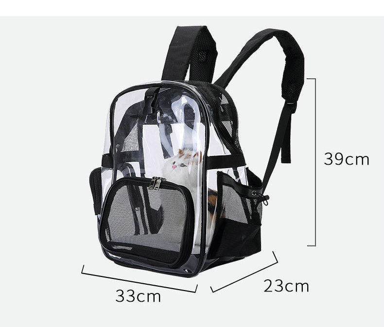 Transparent Pet Backpack Cat Backpack Carrier