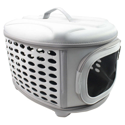 Circular Shelled Perforate Collapsible Pet Carrier