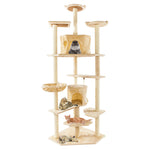 80" Solid Cute Sisal Rope Plush Cat Climb Tree Cat Tower