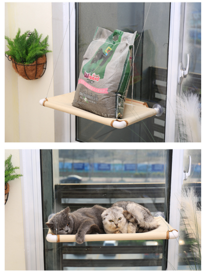 Small Pet Hammock Window Perch