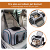 Pet Carrier TSA Airline Approved with Ventilation - Blue