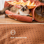 Cat Tunnel Toy Bed with Cushion